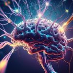 Représentation du cerveau humain et de l'activité des réseaux neuronaux